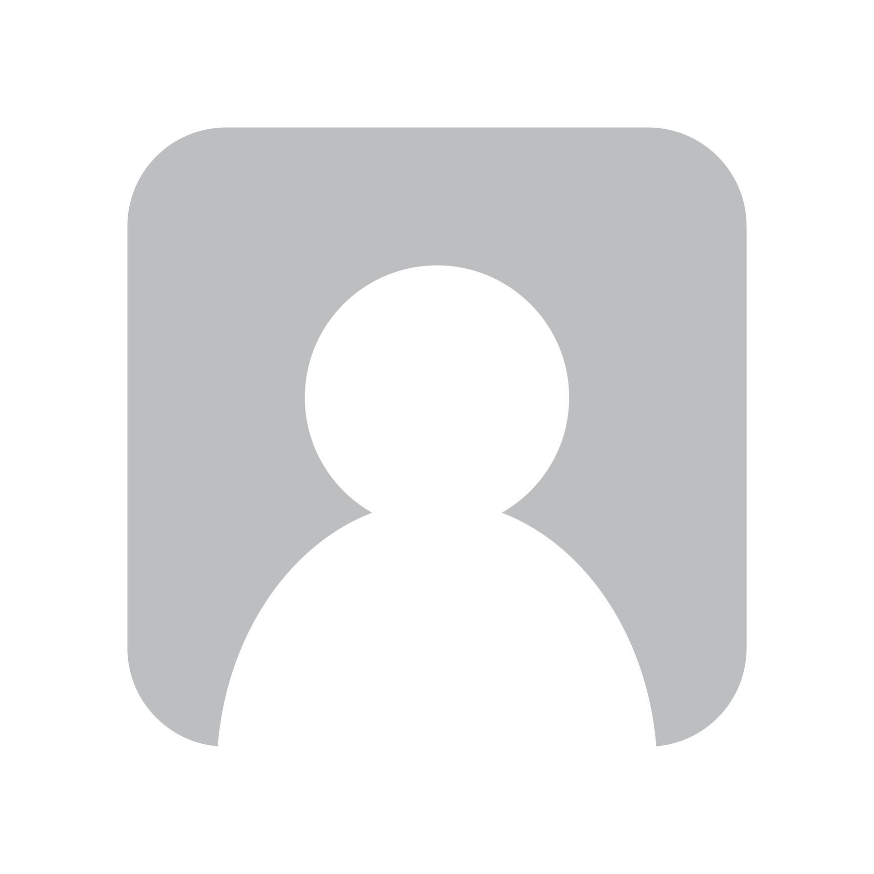 Generic gray placeholder avatar silhouette.